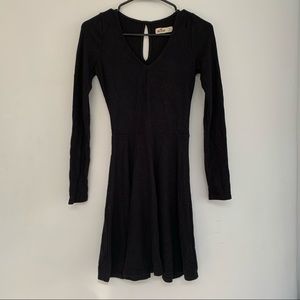 2/$15 HOLLISTER Casual Long-sleeve Black Dress